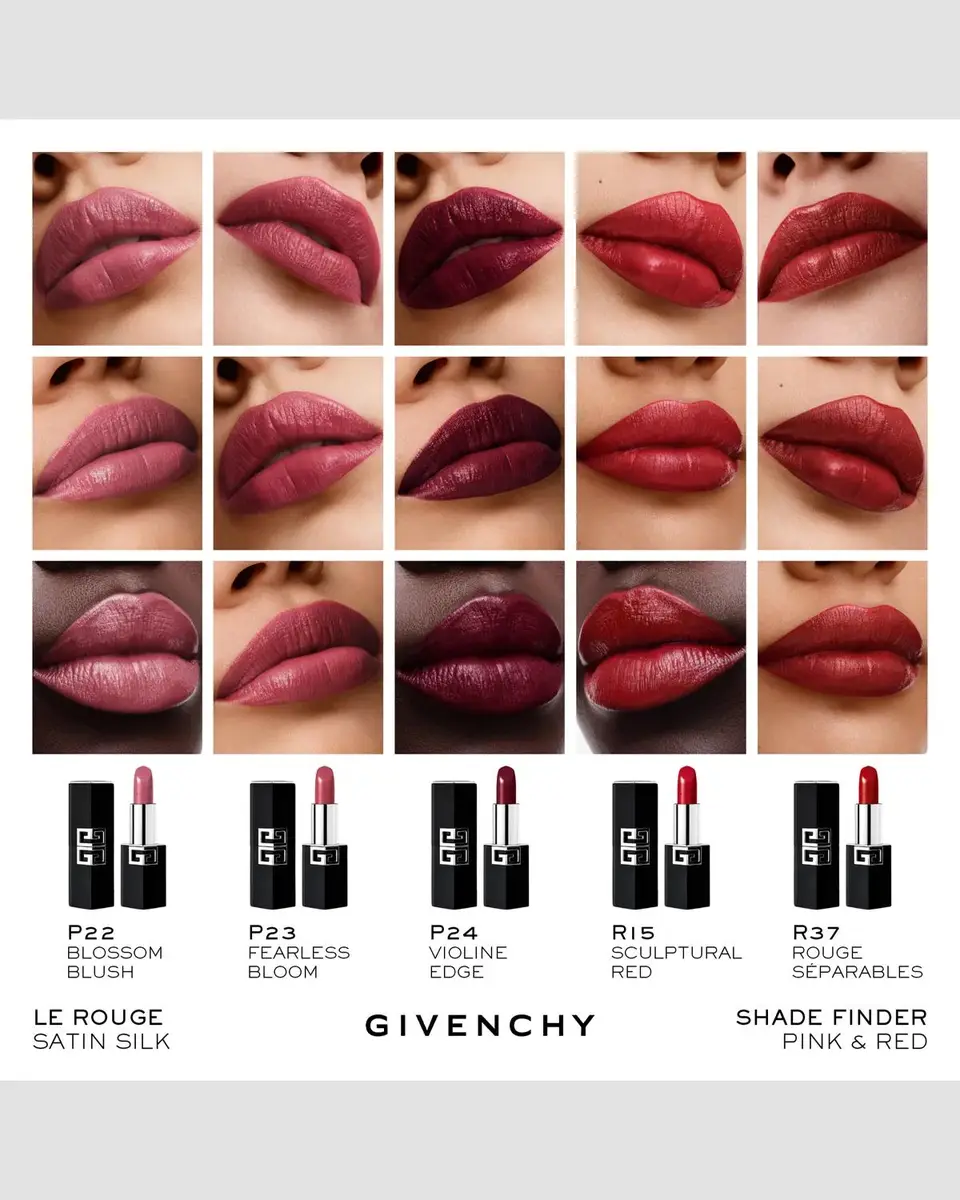 Givenchy Le Rouge Satin Silk Hydrating Long Wear Lipstick | Thumbnail 6 Givenchy Le Rouge Satin Silk Hydrating Long Wear Lipstick | Thumbnail 6