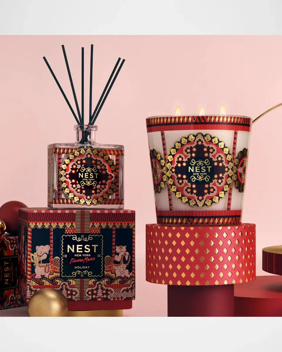 NEST New York x Pierre Marie Holiday Reed Diffuser, 5.9 oz. | Thumbnail 3 NEST New York x Pierre Marie Holiday Reed Diffuser, 5.9 oz. | Thumbnail 3