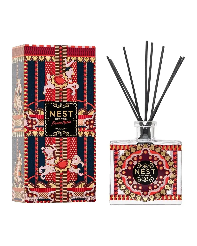 NEST New York x Pierre Marie Holiday Reed Diffuser, 5.9 oz.