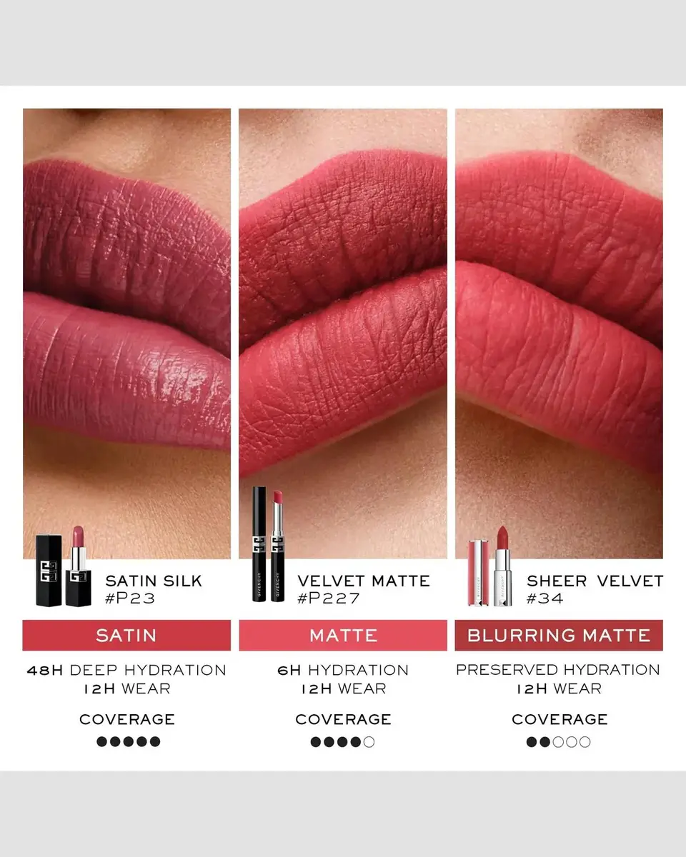 Givenchy Le Rouge Satin Silk Hydrating Long Wear Lipstick | Thumbnail 7