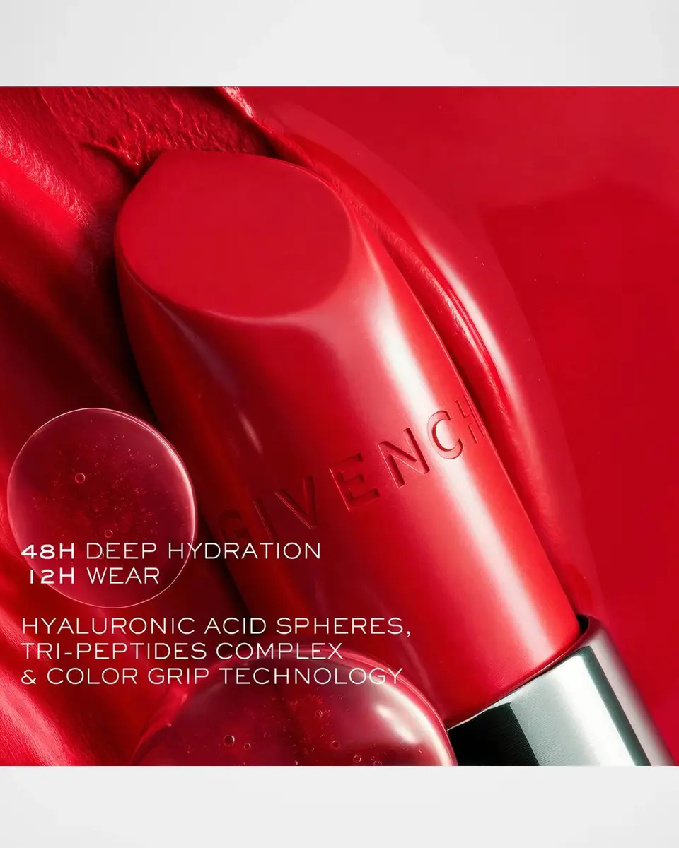 Givenchy Le Rouge Satin Silk Hydrating Long Wear Lipstick | Thumbnail 4 Givenchy Le Rouge Satin Silk Hydrating Long Wear Lipstick | Thumbnail 4