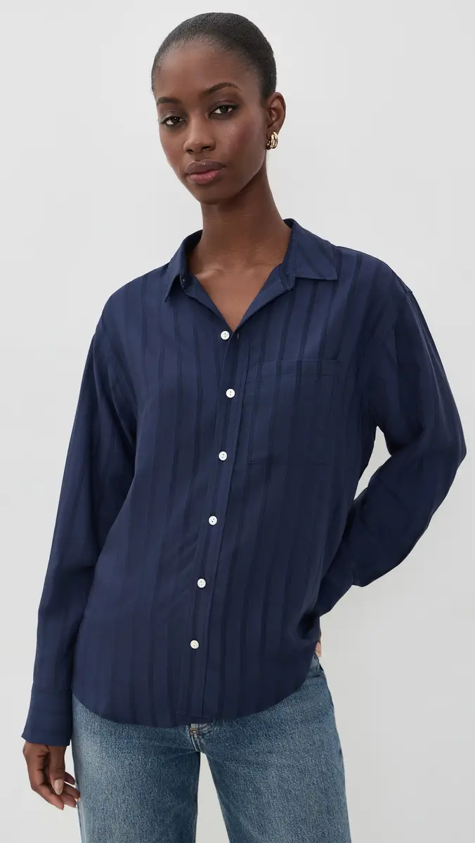 DONNI. DONNI. The Shadow Stripe Shirt | Thumbnail 2 DONNI. DONNI. The Shadow Stripe Shirt | Thumbnail 2
