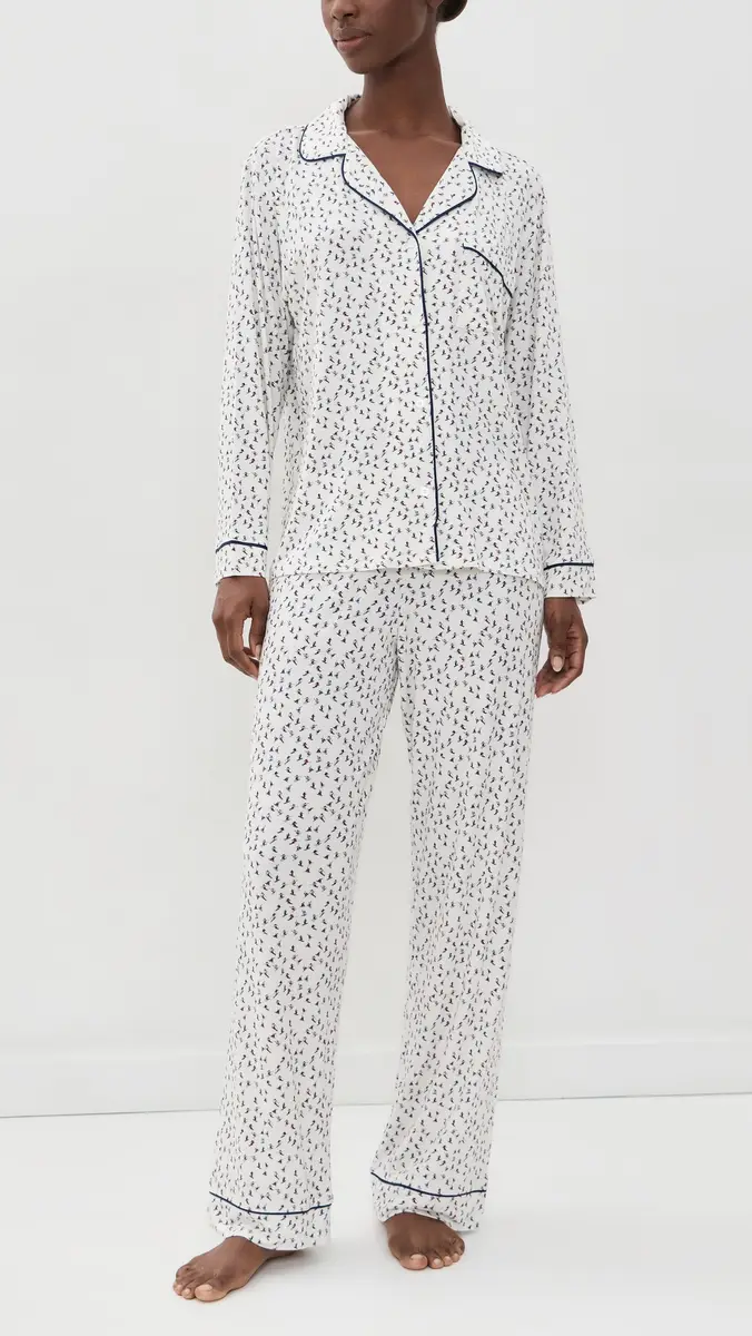 Eberjey Gisele Printed Pajama Set | Thumbnail 2
