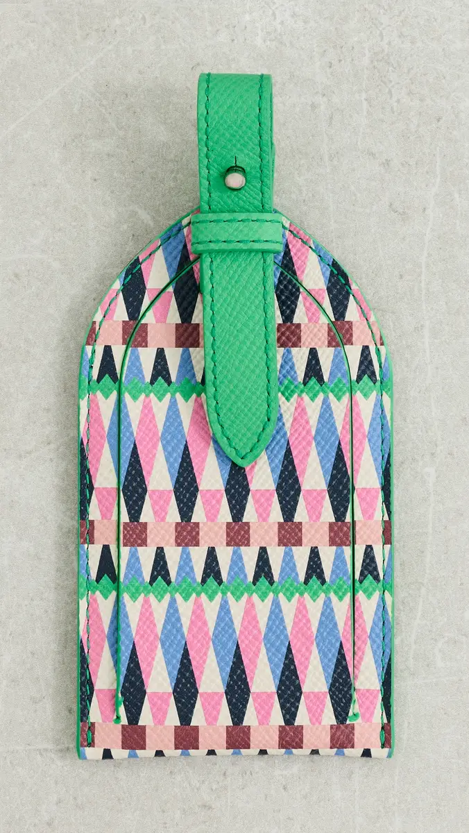 Smythson Luggage Tag | Thumbnail 2 Smythson Luggage Tag | Thumbnail 2