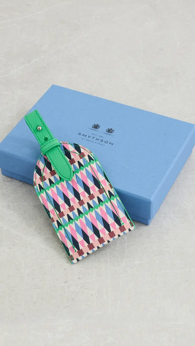 Smythson Luggage Tag | Thumbnail 3 Smythson Luggage Tag | Thumbnail 3