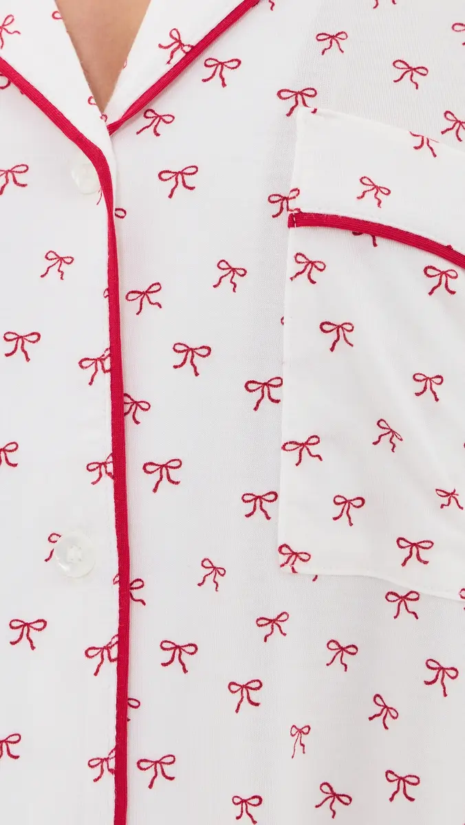 Eberjey Gisele Printed Pajama Set | Thumbnail 6