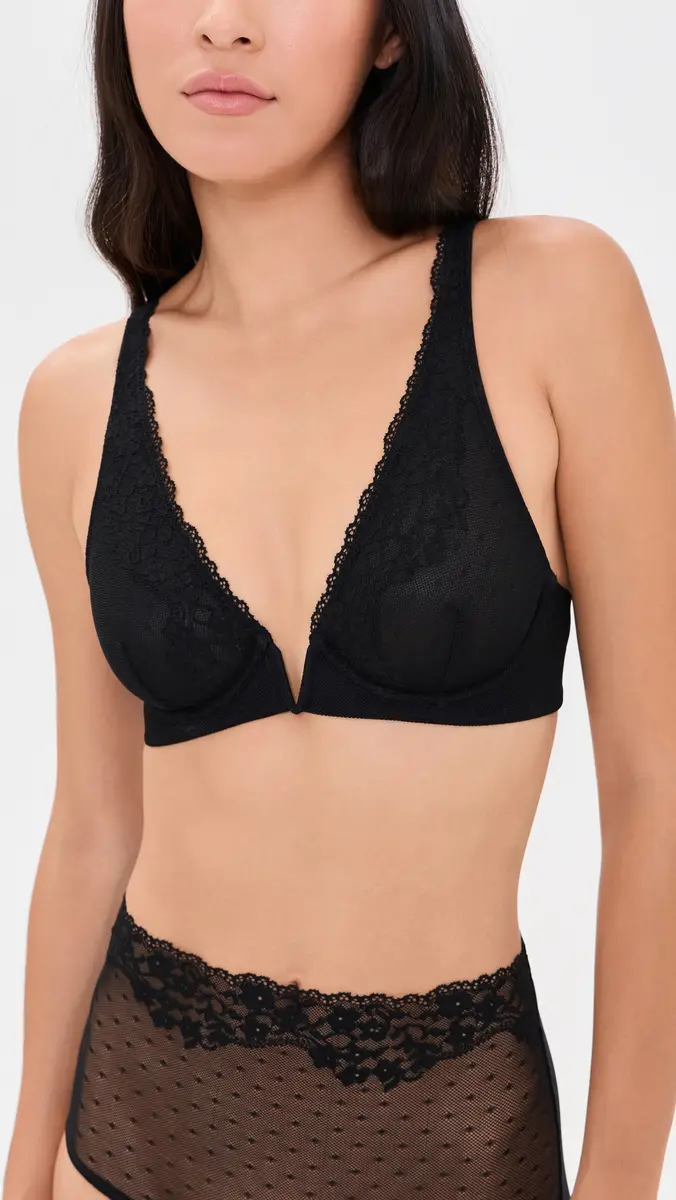 Commando Double Take Lace Plunge Underwire Bra | Thumbnail 2 Commando Double Take Lace Plunge Underwire Bra | Thumbnail 2