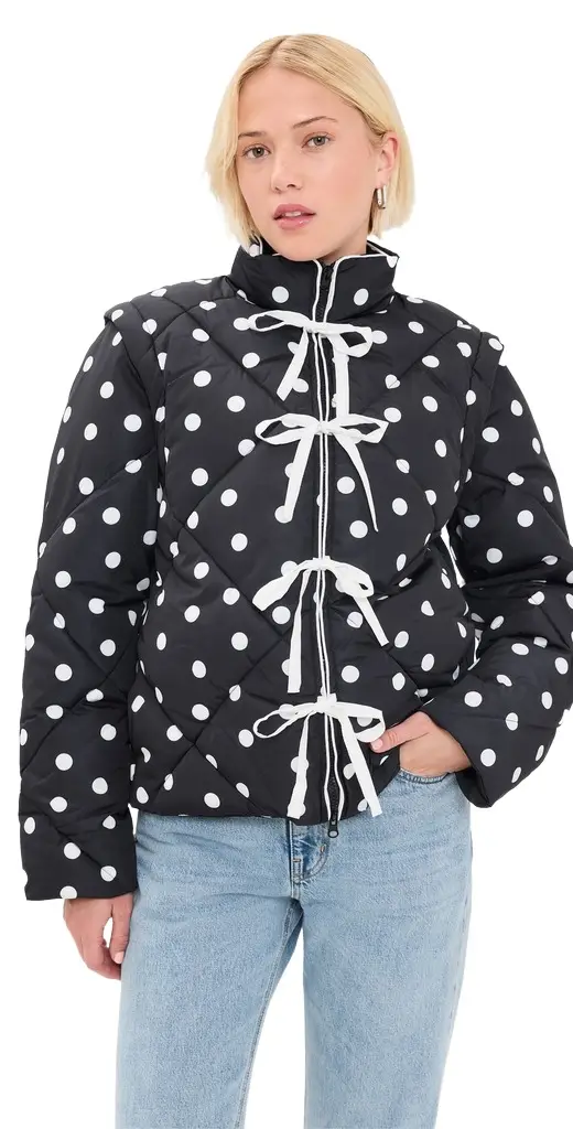 Lisa Says Gah Lady Puffer Jacket