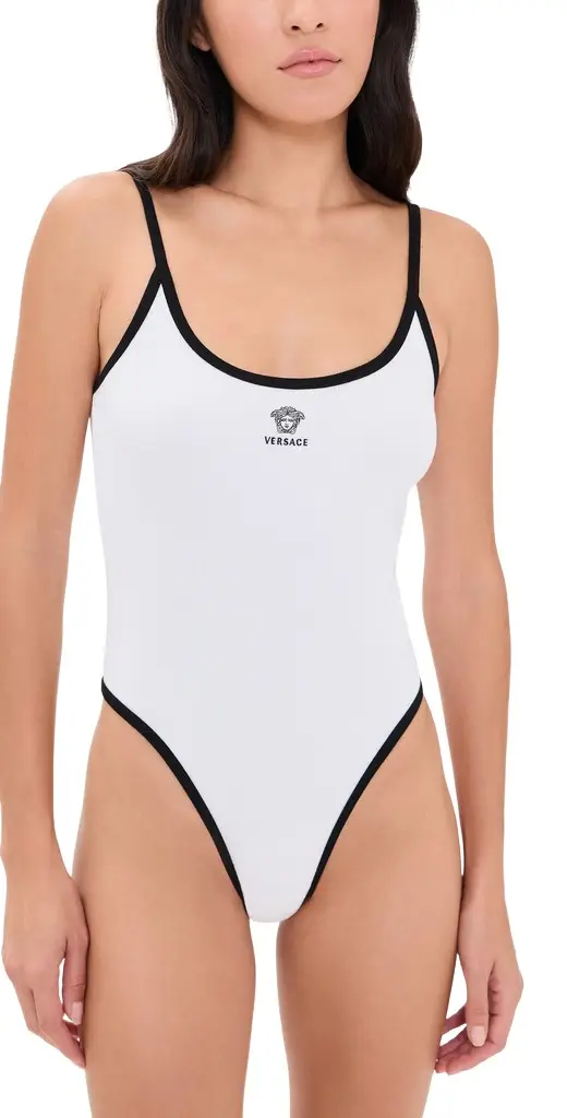 Versace BODY COTTON STRETCH RIB BIO BICOLOR + ME