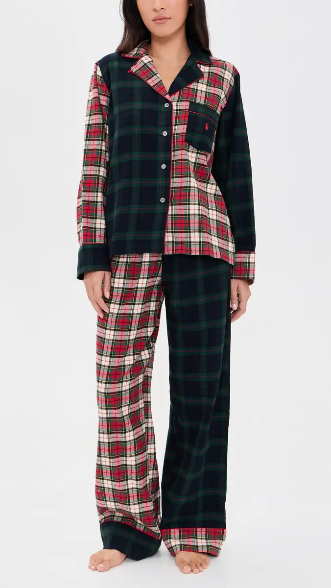Polo Ralph Lauren Madison Plaid Pajama Set | Thumbnail 2 Polo Ralph Lauren Madison Plaid Pajama Set | Thumbnail 2