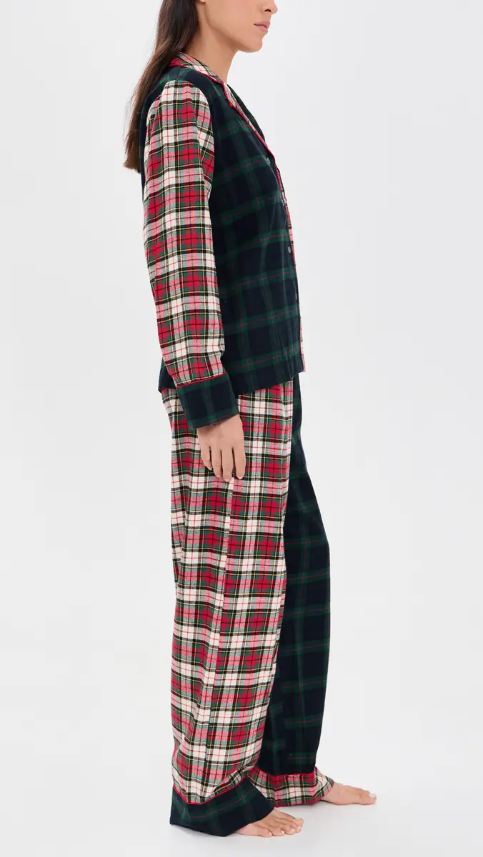 Polo Ralph Lauren Madison Plaid Pajama Set | Thumbnail 4 Polo Ralph Lauren Madison Plaid Pajama Set | Thumbnail 4