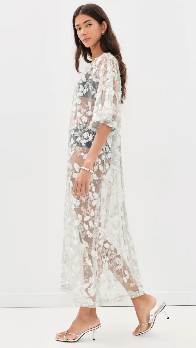 VRG GRL Ivette Sequin Ivy Midi Dress | Thumbnail 4 VRG GRL Ivette Sequin Ivy Midi Dress | Thumbnail 4