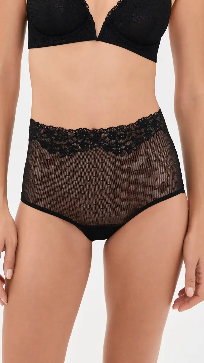 Commando Double Take Lace High Rise Bikini Panties | Thumbnail 2 Commando Double Take Lace High Rise Bikini Panties | Thumbnail 2