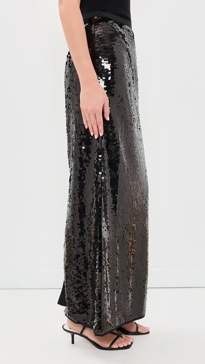 VRG GRL Devyn Sequin Midi Skirt | Thumbnail 4