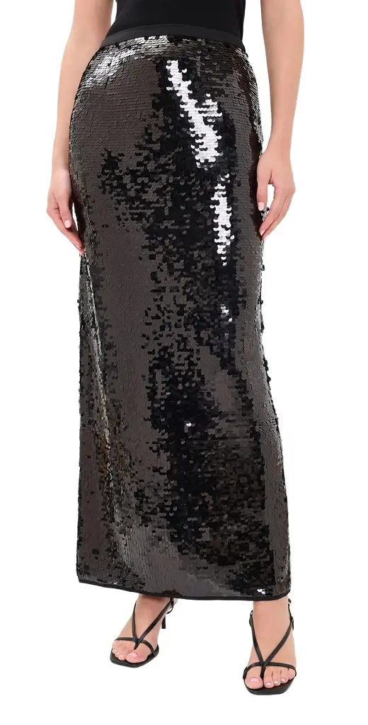 Devyn Sequin Midi Skirt Devyn Sequin Midi Skirt