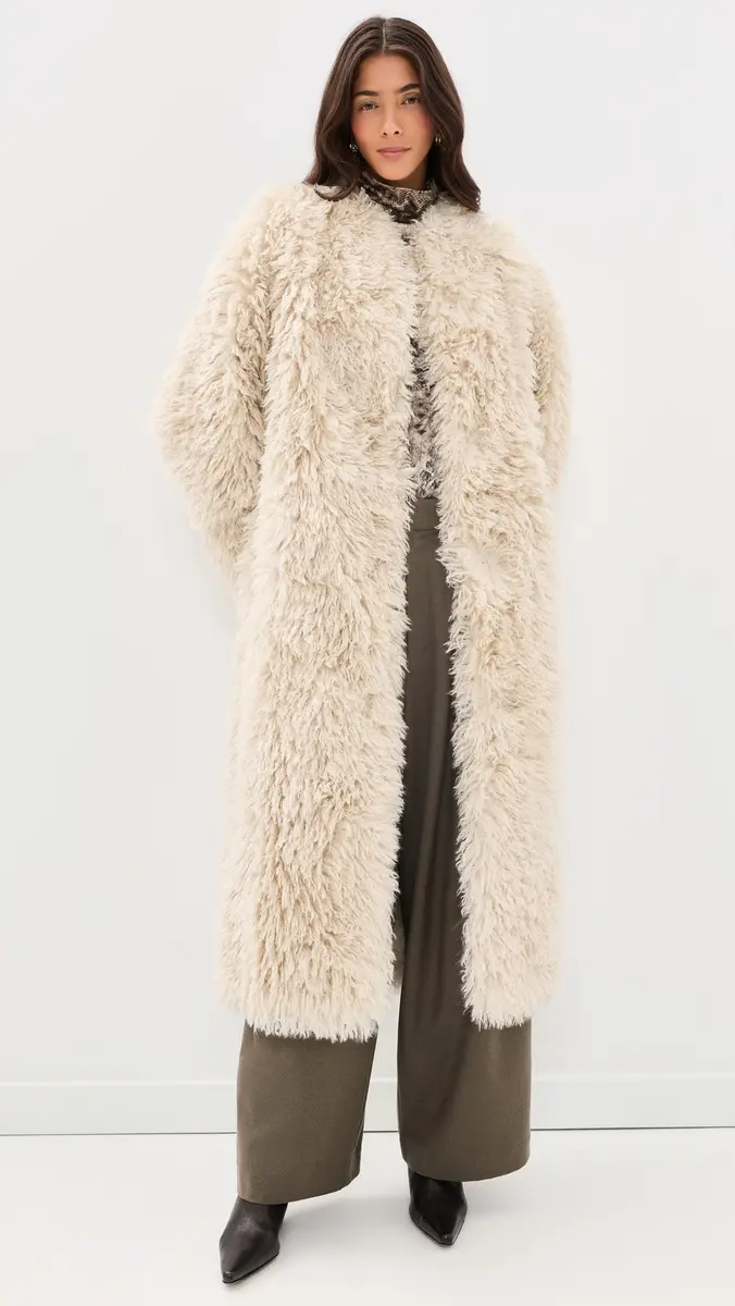 Stand Studio Carolina Faux Fur Coat | Thumbnail 2 Stand Studio Carolina Faux Fur Coat | Thumbnail 2