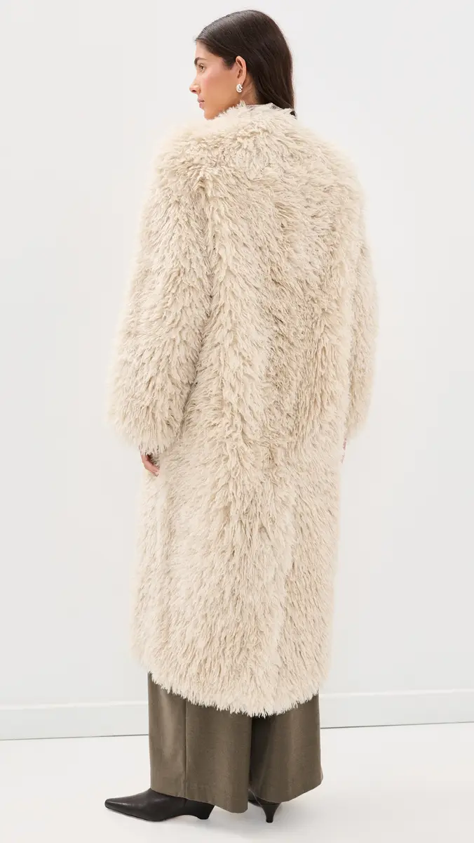 Stand Studio Carolina Faux Fur Coat | Thumbnail 3 Stand Studio Carolina Faux Fur Coat | Thumbnail 3