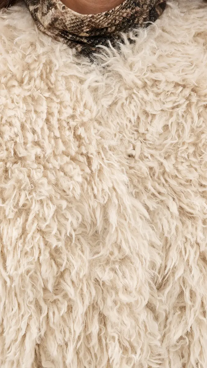 Stand Studio Carolina Faux Fur Coat | Thumbnail 6 Stand Studio Carolina Faux Fur Coat | Thumbnail 6