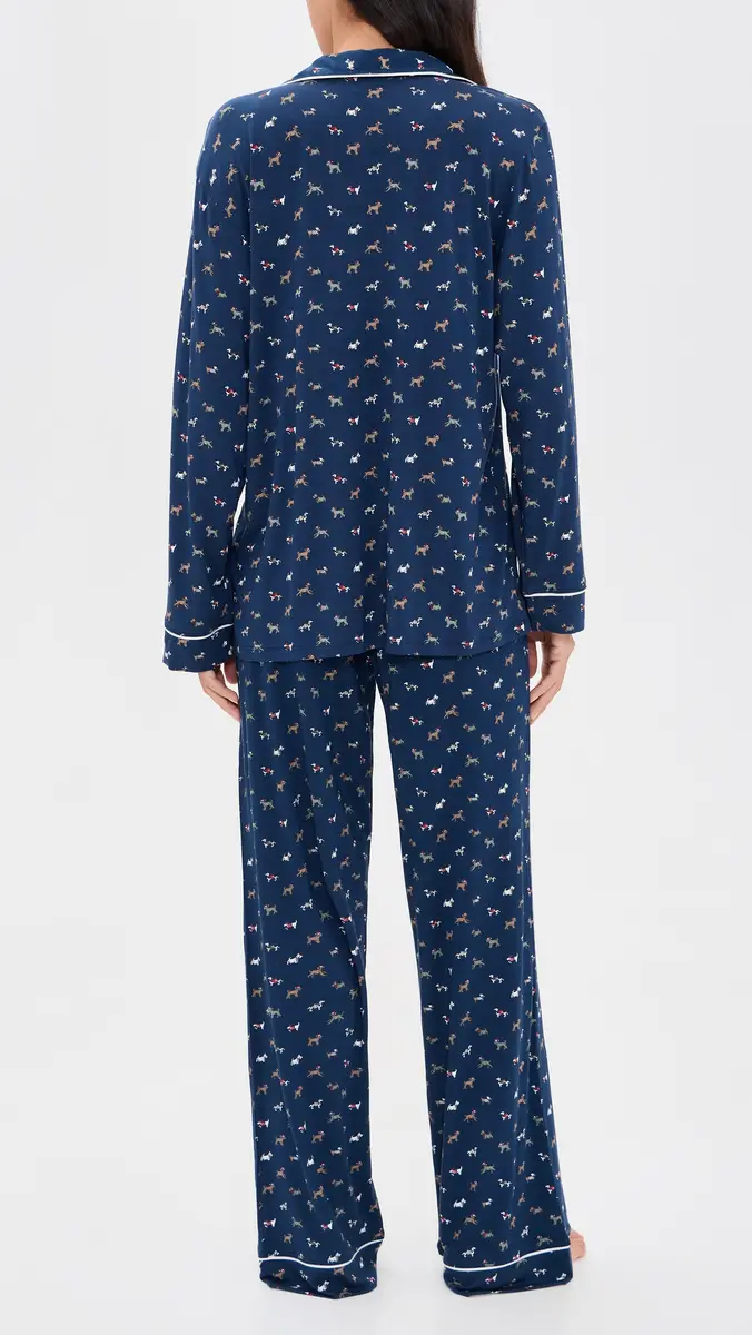 Eberjey Gisele Printed Pajama Set | Thumbnail 3