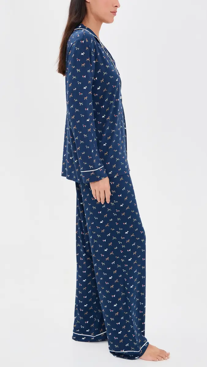 Eberjey Gisele Printed Pajama Set | Thumbnail 4