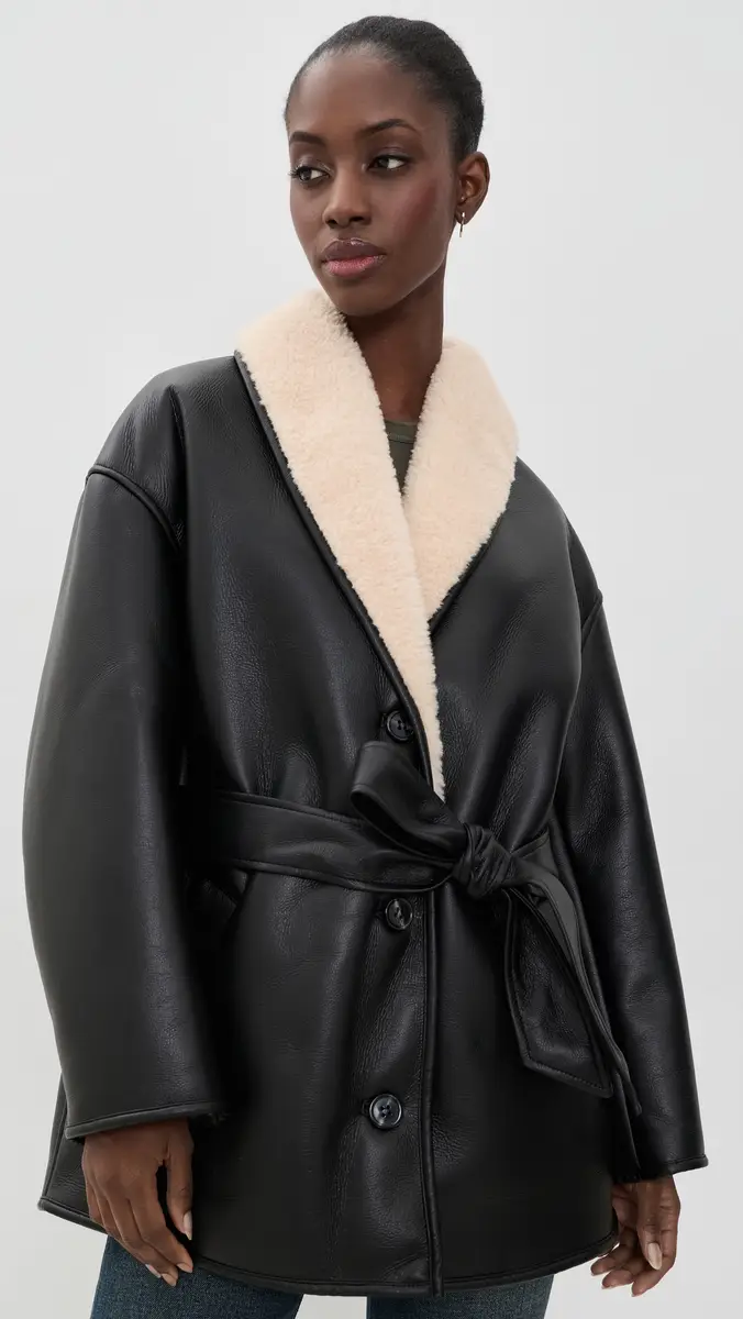 Stand Studio Kathi Faux Leather Jacket | Thumbnail 2