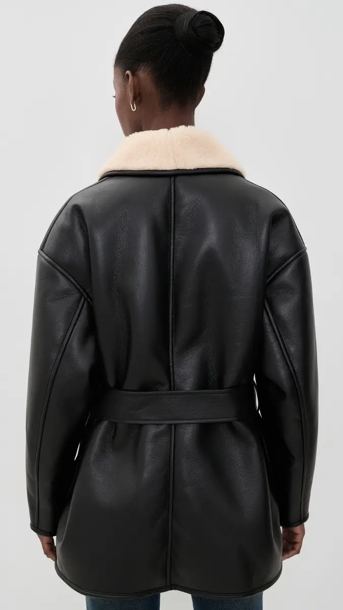 Stand Studio Kathi Faux Leather Jacket | Thumbnail 3