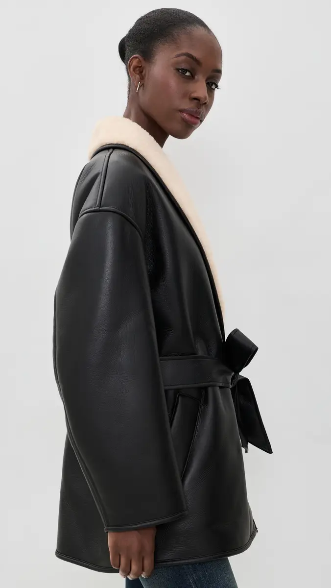 Stand Studio Kathi Faux Leather Jacket | Thumbnail 4