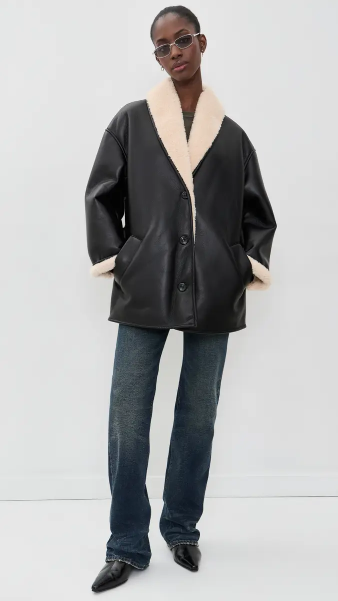 Stand Studio Kathi Faux Leather Jacket | Thumbnail 5