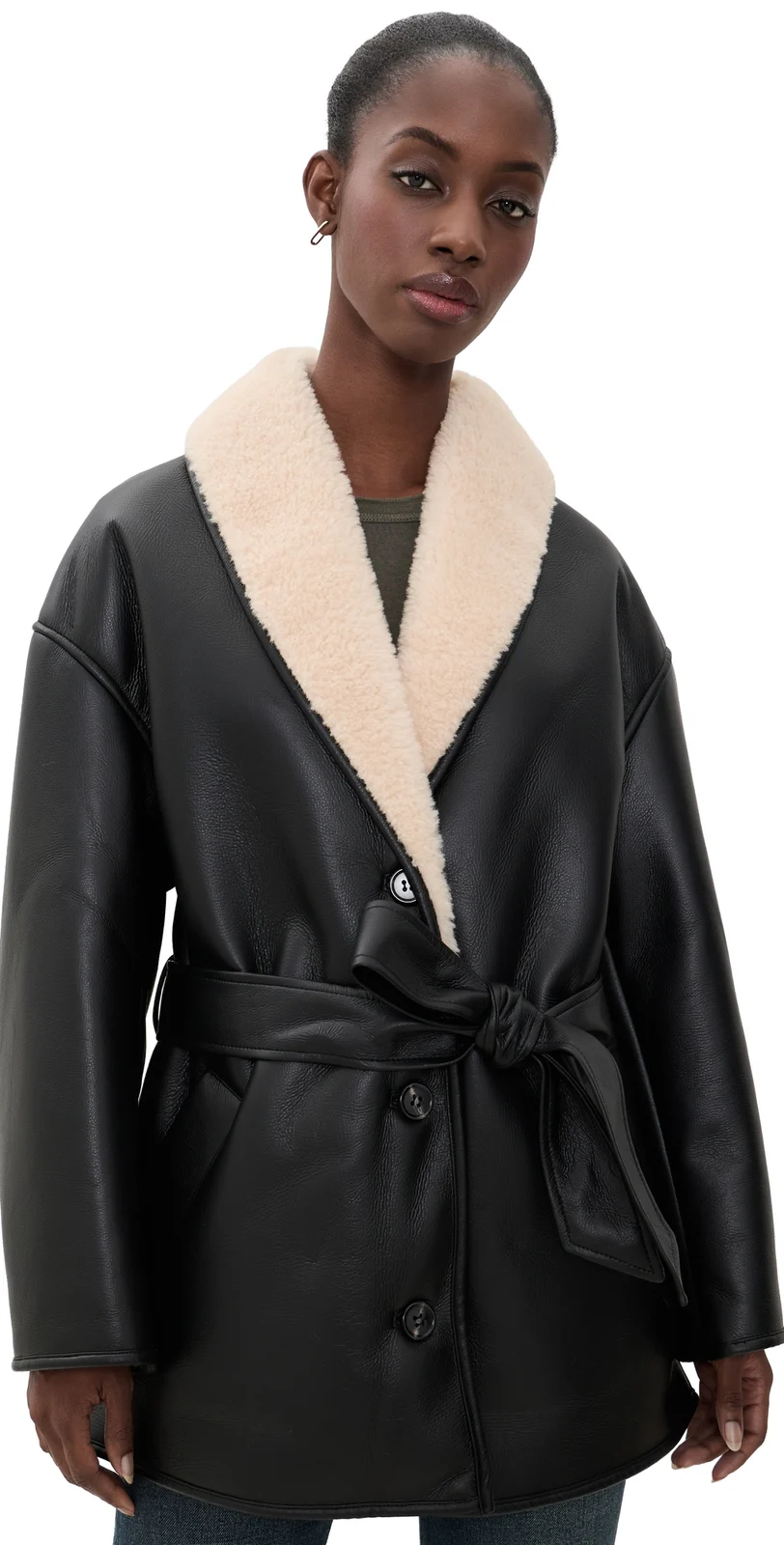 Stand Studio Kathi Faux Leather Jacket