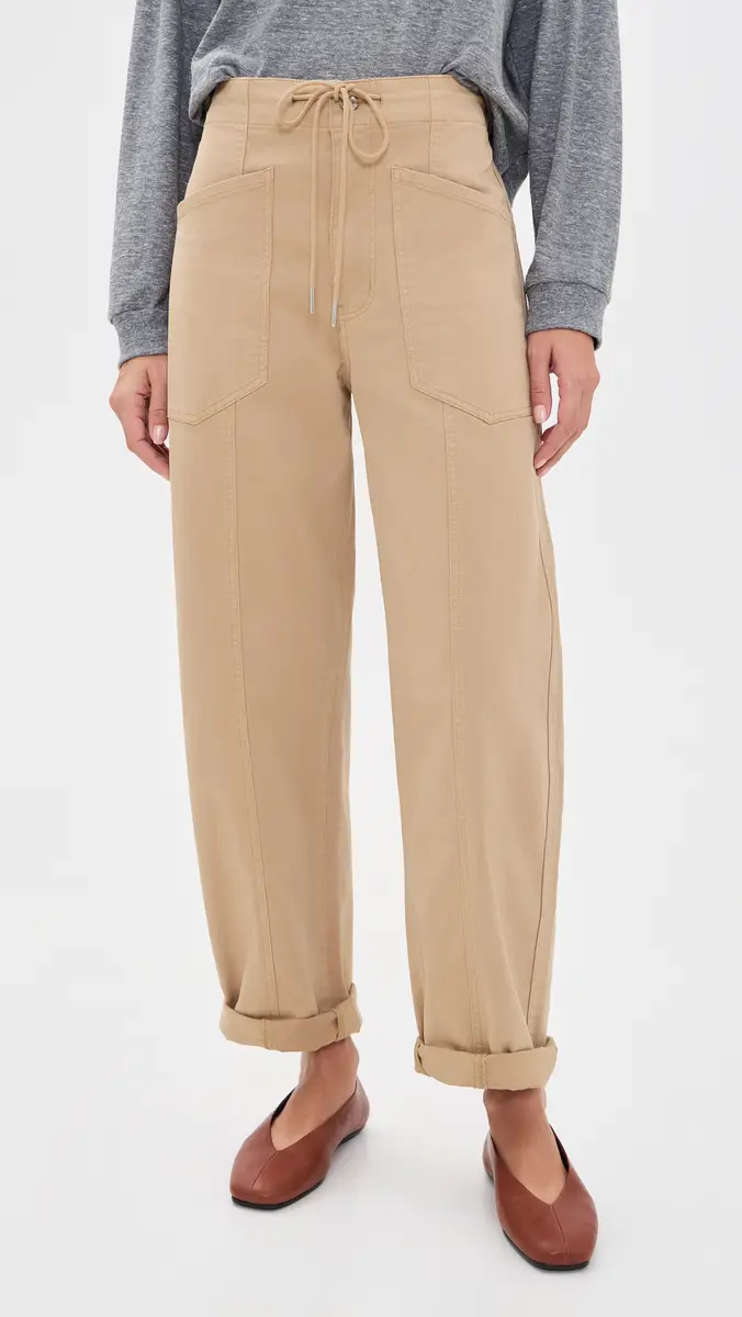 DAZE Villa Drawstring Barrel Pants | Thumbnail 2 DAZE Villa Drawstring Barrel Pants | Thumbnail 2