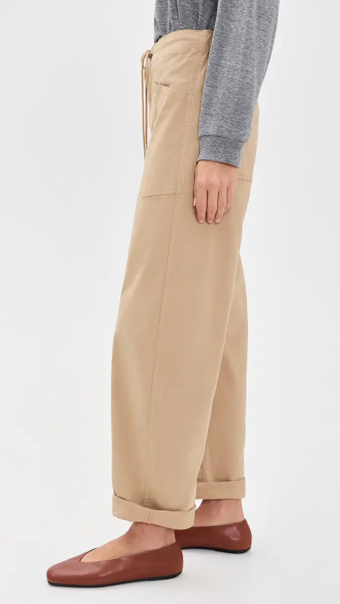 DAZE Villa Drawstring Barrel Pants | Thumbnail 4 DAZE Villa Drawstring Barrel Pants | Thumbnail 4