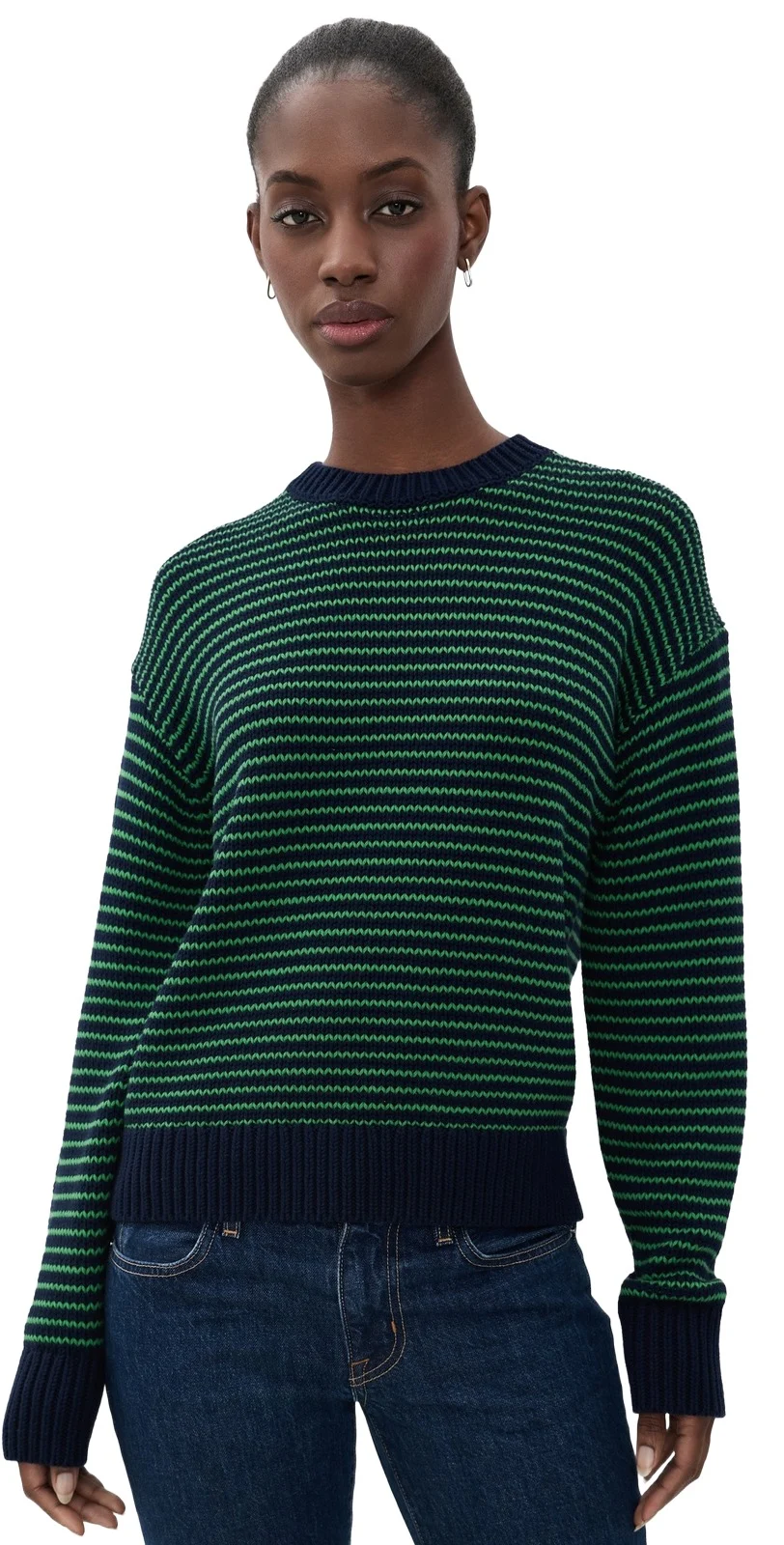 Aura Relaxed Crew Neck Sweater Aura Relaxed Crew Neck Sweater