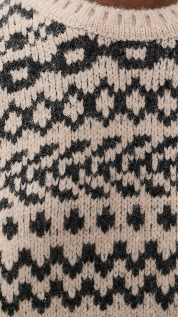 Faherty Apres Alpaca Midnight Bay Crew Sweater | Thumbnail 6 Faherty Apres Alpaca Midnight Bay Crew Sweater | Thumbnail 6