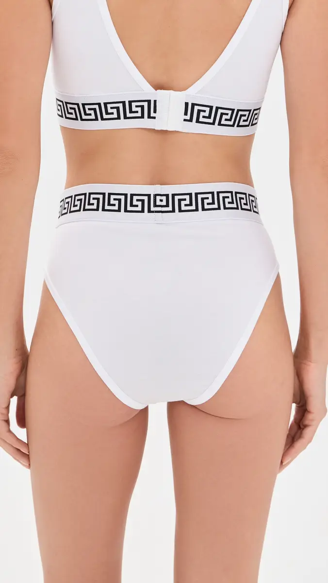 Versace Iconic High Waisted Briefs | Thumbnail 3 Versace Iconic High Waisted Briefs | Thumbnail 3