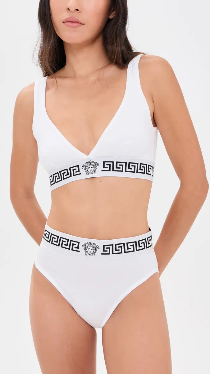 Versace Iconic High Waisted Briefs | Thumbnail 4 Versace Iconic High Waisted Briefs | Thumbnail 4