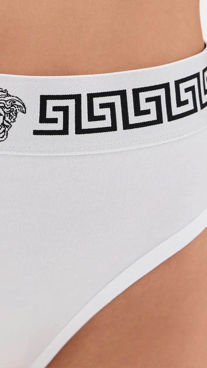 Versace Iconic High Waisted Briefs | Thumbnail 5 Versace Iconic High Waisted Briefs | Thumbnail 5