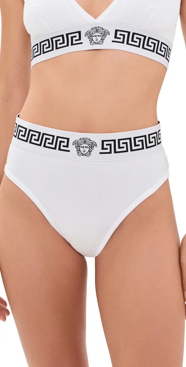 Versace Iconic High Waisted Briefs