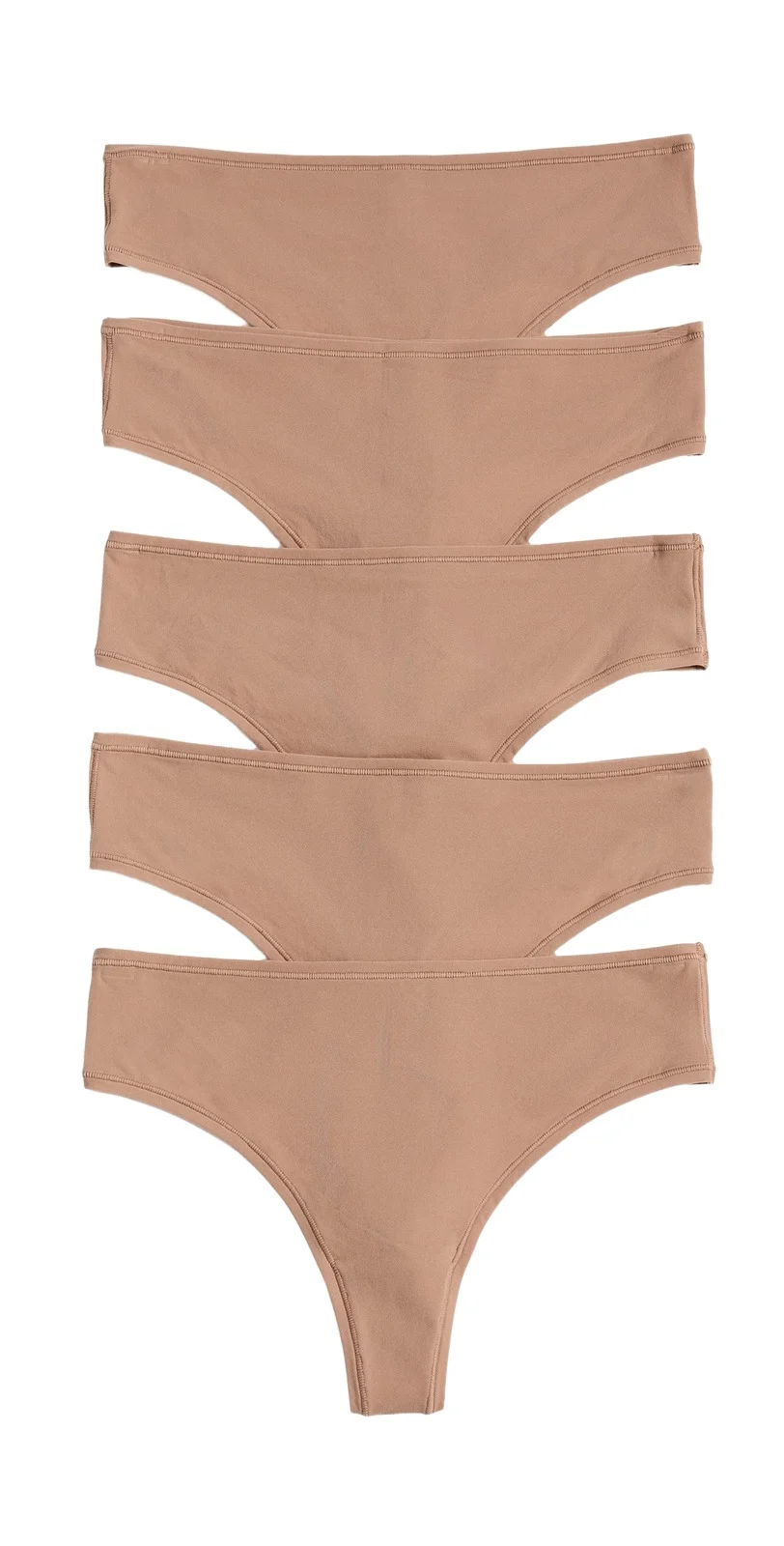 Skims Fits Everybody Thong Panties 5 Pack