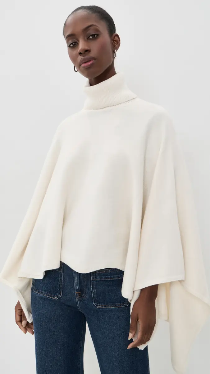 Line & Dot Orly Turtleneck Cape Sweater | Thumbnail 2 Line & Dot Orly Turtleneck Cape Sweater | Thumbnail 2