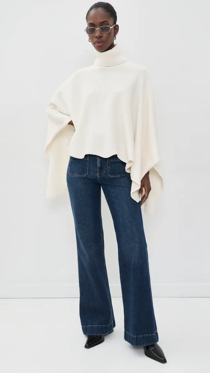 Line & Dot Orly Turtleneck Cape Sweater | Thumbnail 5 Line & Dot Orly Turtleneck Cape Sweater | Thumbnail 5
