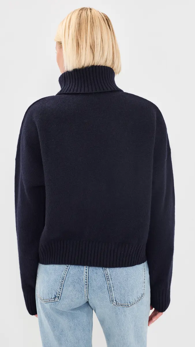 Sporty & Rich NY Crest Wool Turtleneck | Thumbnail 4 Sporty & Rich NY Crest Wool Turtleneck | Thumbnail 4