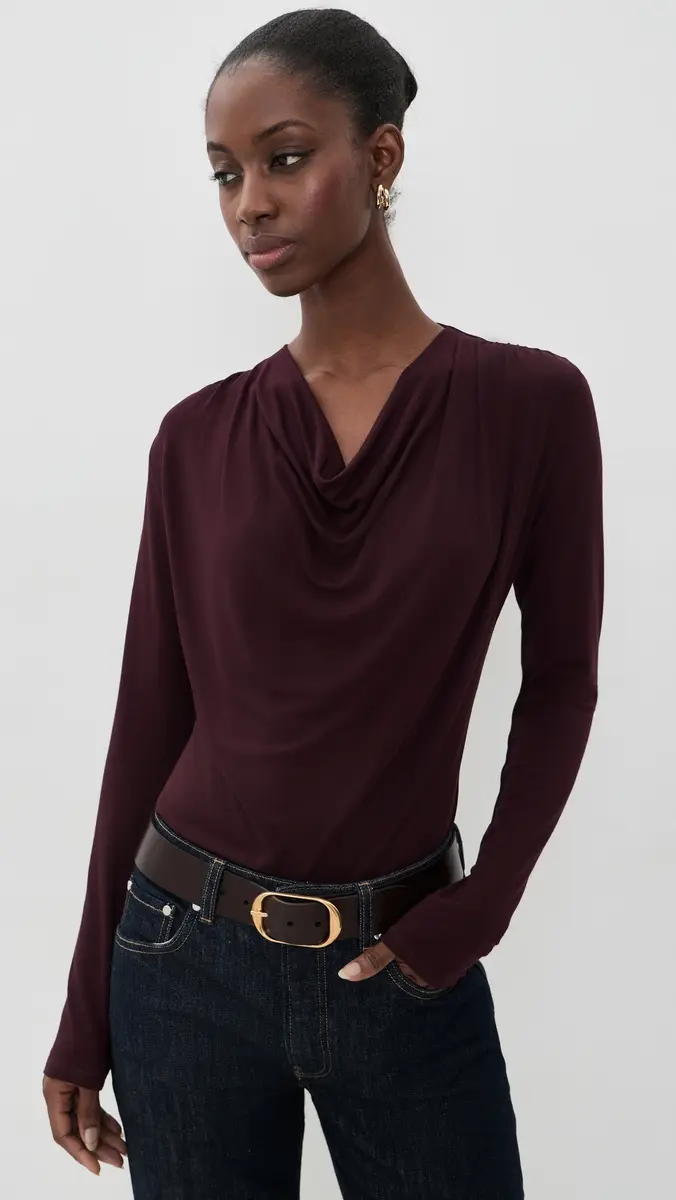 Vince Cowl Top | Thumbnail 2 Vince Cowl Top | Thumbnail 2