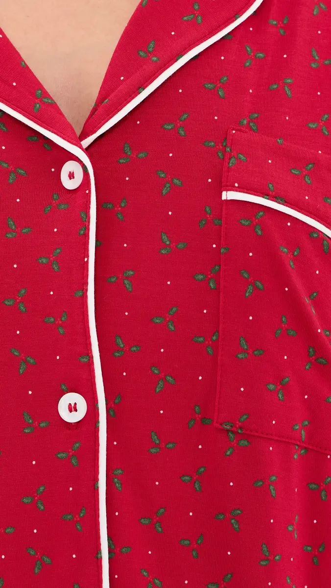 Eberjey Gisele Printed Pajama Set | Thumbnail 6