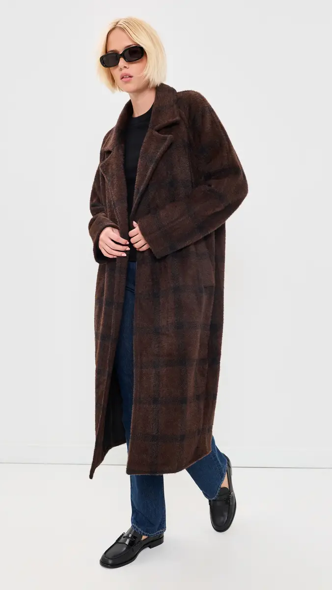 Z Supply Crosby Plaid Cocoon Coat | Thumbnail 5 Z Supply Crosby Plaid Cocoon Coat | Thumbnail 5
