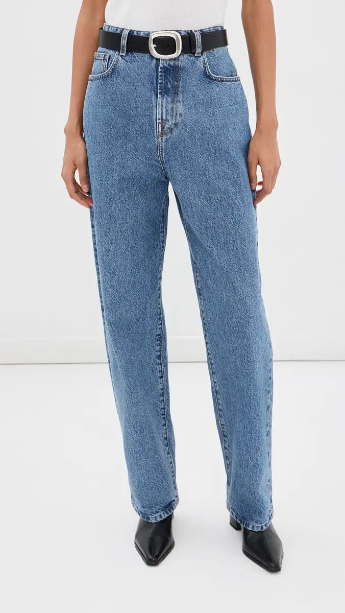 RÓHE Bruun Signature Baggy Denim Jeans | Thumbnail 2