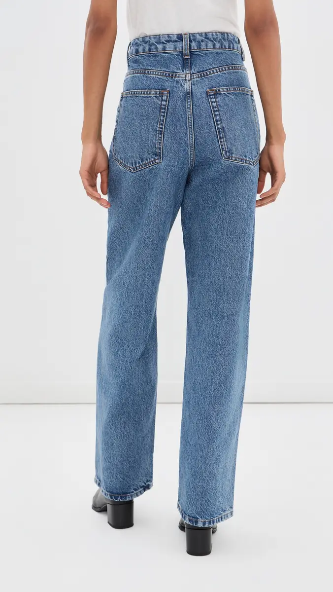 RÓHE Bruun Signature Baggy Denim Jeans | Thumbnail 3