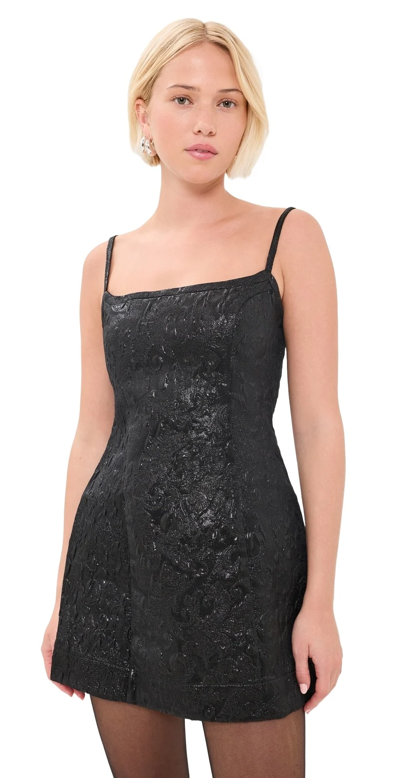 Rose Jacquard Mini Dress Rose Jacquard Mini Dress
