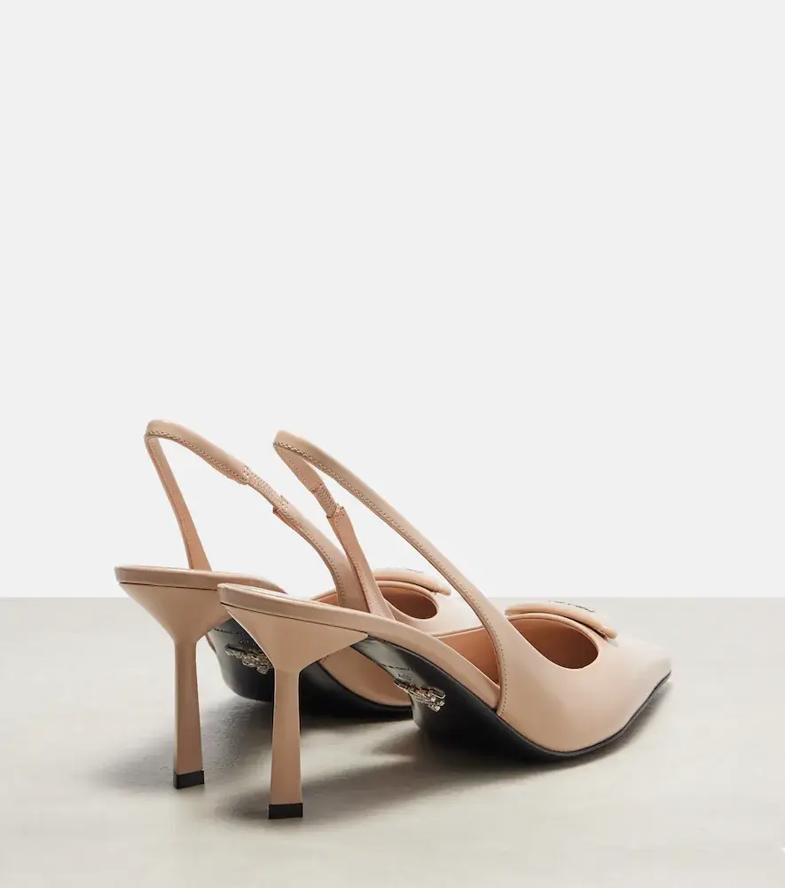 Prada Leather slingback pumps | Thumbnail 2 Prada Leather slingback pumps | Thumbnail 2