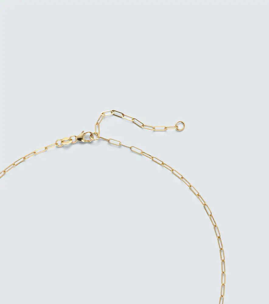 Foundrae Dream Superfine 18kt gold and ceramic pendant necklace with diamonds | Thumbnail 2 Foundrae Dream Superfine 18kt gold and ceramic pendant necklace with diamonds | Thumbnail 2