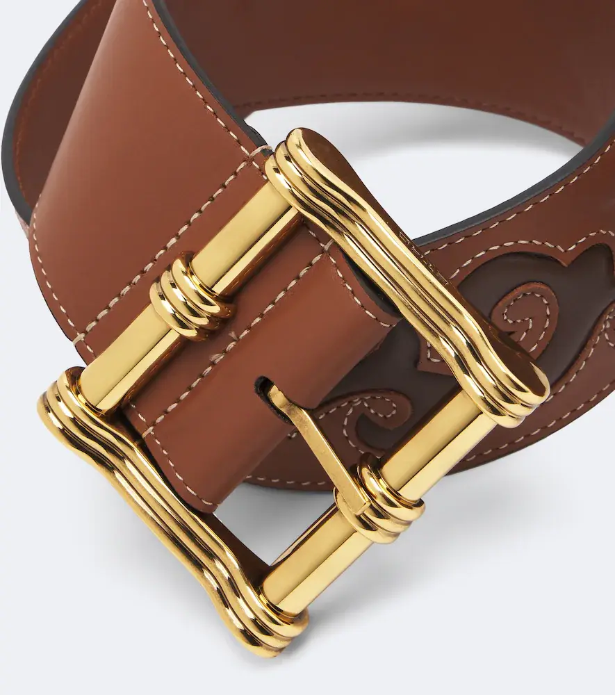 Etro Embroidered leather belt | Thumbnail 2 Etro Embroidered leather belt | Thumbnail 2